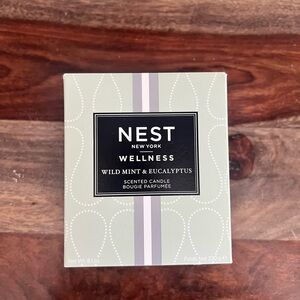 Nest Wellness Scented Candle - Wild Mint & Eucalyptus